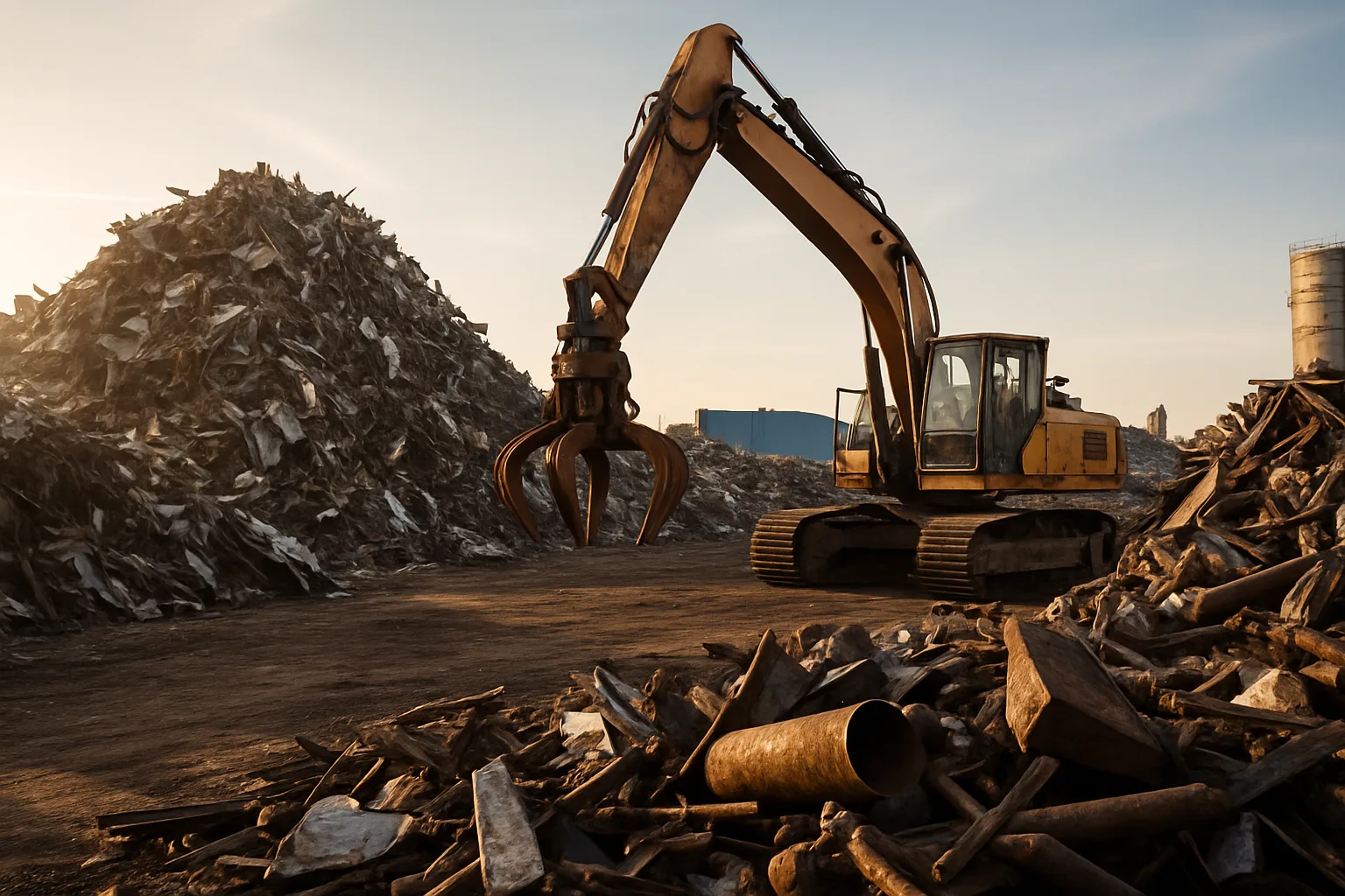 Construction Scrap Metal Brampton: What It's Worth